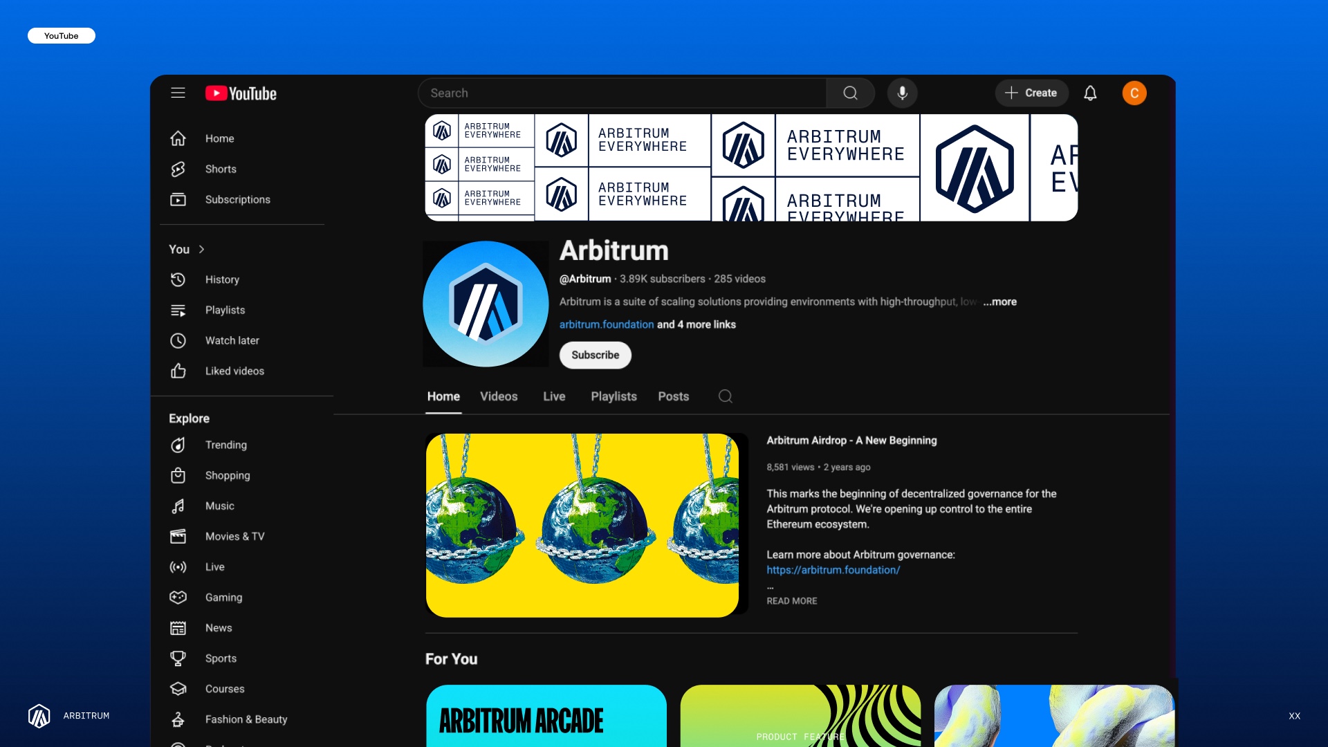 Arbitrum — Brand