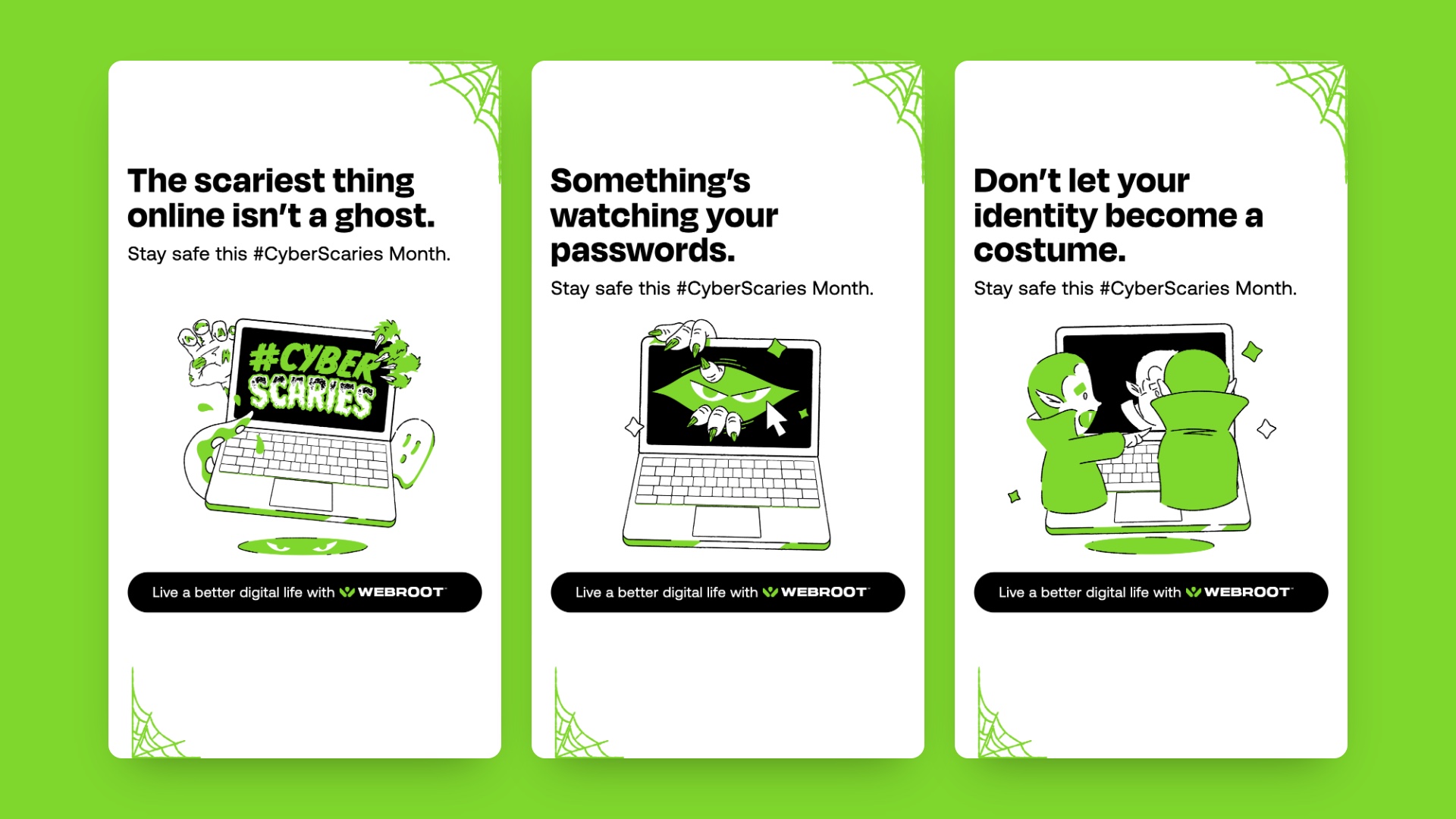 Three Cyber Scaries social stories